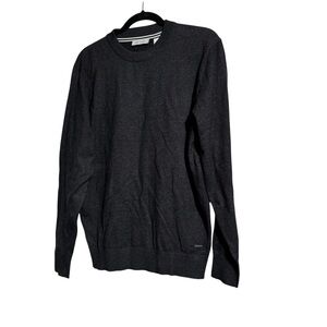 NWOT Projek Raw Sweater Crew Neck Dark Grey Size Small